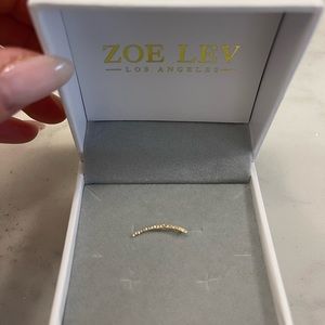 Zoe Lev 14k Gold Left Ear Diamond Crawler